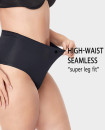 High Waist Seamless Period Menstruation XS-2XL underwear BLACK
